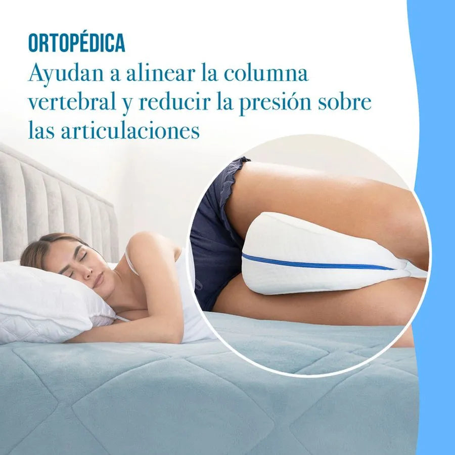 🤫 ¡El Secreto del Sueño Perfecto!💤 || 🛏Almohada Ortopédica Para Pierna🦵 ||💆‍♀️  Confort y Alineación en Cada Noche 😴