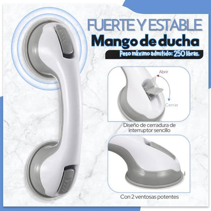 💪 Seguridad Y Apoyo 💥|| Agarre de Mano para Baño 💪 || Estabilidad Total en la Ducha 🛁 + REGALO 🎁