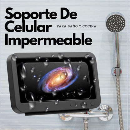 💦 Protege tu Teléfono || Soporte Impermeable de Celular 📱 || Uso en la Ducha 🚿 y Cocina 👨‍🍳+ REGALO 🎁